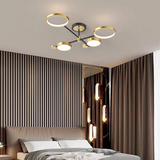 Lustra Led Cu Telecomanda Maria, 4 Elemente, Lumina Calda/Rece/Neutra, Dimabila - vivimall.ro