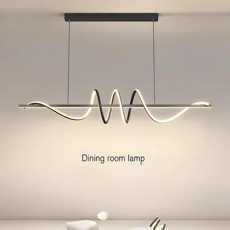 Lustră LED Suspendată Ribbon | LumiPro - vivimall.ro
