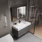 Set Mobilier Pentru Baie Santorini, 2 Piese - vivimall.ro