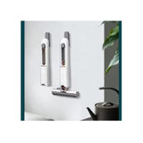 Mop de mana Vivimall, mini-portabil, cu sistem de stoarcere, dispozitiv de curatat manual, cu burete absorbant, material PVA, multisuprafete si geamuri, 29.5 x 15.5 cm, alb - vivimall.ro