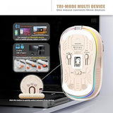 Detaliu receptor USB-C mouse Flippy wireless Multi Device, unghi apropiat