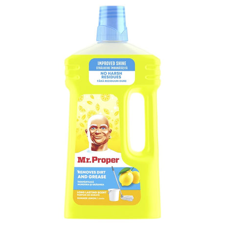Solutie pentru Pardoseli, MR.PROPER, Lemon, 1 L - vivimall.ro