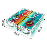 Jucarie Interactiva, Flippy, Magic Cube, Puzzle, Diferite Forme, Anti-stress, 8 x 8 x 3  cm, Multicolor