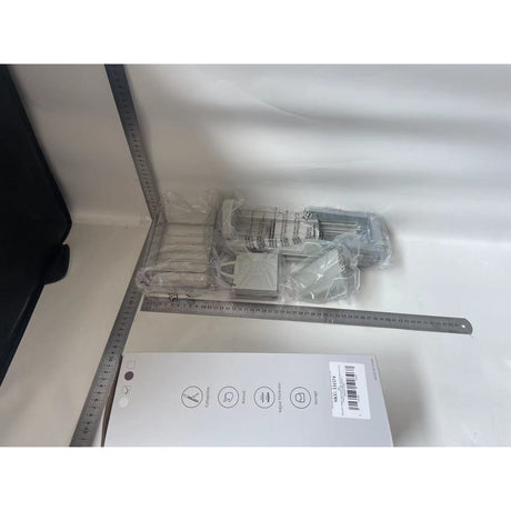 Feliator de Legume Multifunctional, Vivimall, Taieturi Diferite, Razatoare pentru Bucatarie, Taietor de Cartofi, Presa Manuala, Pliabila, Extensibila, PP PET, 23.5x9.5x5.5 cm, Alb - vivimall.ro