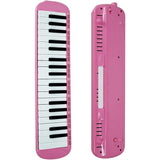Muzicuta Melodica 32 Clape, Vivimall, din ABS, pentru Incepatori, 45 x 13 x 7 cm, Include Husa si Suflator, Roz - vivimall.ro