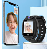Ceas Smartwatch Flippy, Pentru Copii, Model Y36, cu Functie Telefon, 4G, Localizare LBS, Istoric Traseu, Monitorizare Spion, Apel Video, Rezistent la Apa, Negru - vivimall.ro