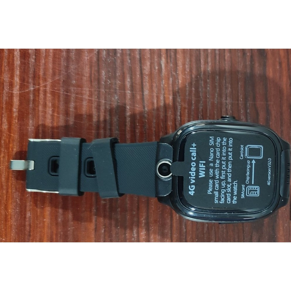 Ceas Smartwatch Flippy, Pentru Copii, Model Y36, cu Functie Telefon, 4G, Localizare LBS, Istoric Traseu, Monitorizare Spion, Apel Video, Rezistent la Apa, Negru - vivimall.ro