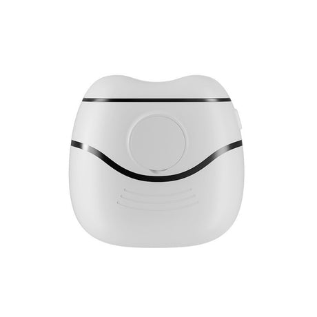 Unghiera Electrica, Vivimall, Aparat de Tuns Unghiile pentru Copii si Adulti, Portabila cu 2 Baterii AA, Zgomot redus 50 db, 7.4 x 7.3 x 3 cm, Alb Negru - vivimall.ro