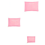 Set 6 Genți de Calatorie, Vivimall, pentru Depozitare, Impermeabile, Organizator, Multifuncționale, Design cu Plasa, Pliabile, Fermoar, Dimensiuni Diferite, Roz - vivimall.ro