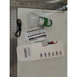 Lampa Portabila, Flippy, de Voiaj/Camping, Incarcare USB, IPX5, LED RGB, din ABS, 300 mAh, 10 x 5.5 x 5.5 cm, Verde