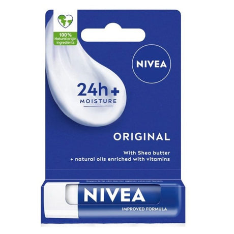 Balsam de Buze, NIVEA, Original Care, 4.8 g - vivimall.ro
