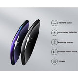 Слънчеви очила, поляризирани, за шофиране, колоездене, с възможност за носене върху диоптрични очила, 400 UV, с черни лещи за защита, черна рамка