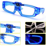 Ochelari de Petrecere cu LED, Vivimall, Model Neon, din Plastic, 3 Moduri de Iluminat, Marime Universala, Multicolor - vivimall.ro