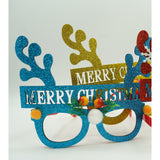 Ochelari petrecere de Craciun, Albastru, din Plastic si Poliester, Vivimall - vivimall.ro