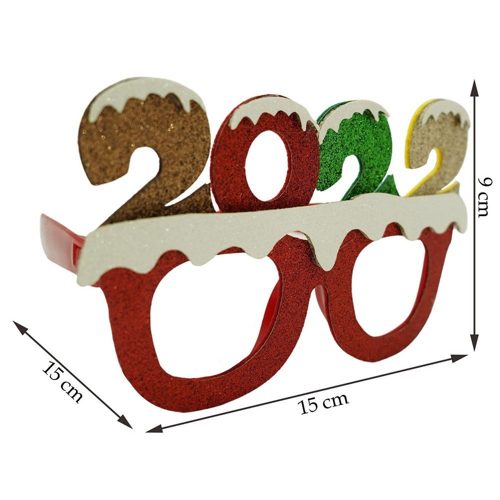 Ochelari Petrecere De Revelion, 2022, Din Plastic Si Poliester
