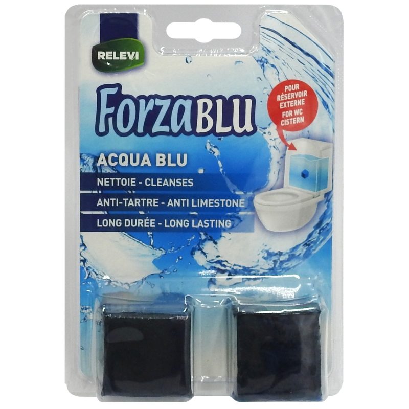 Odorizant WC, Relevi Granforte, Bazin 2 X 50 g Acqua Blu