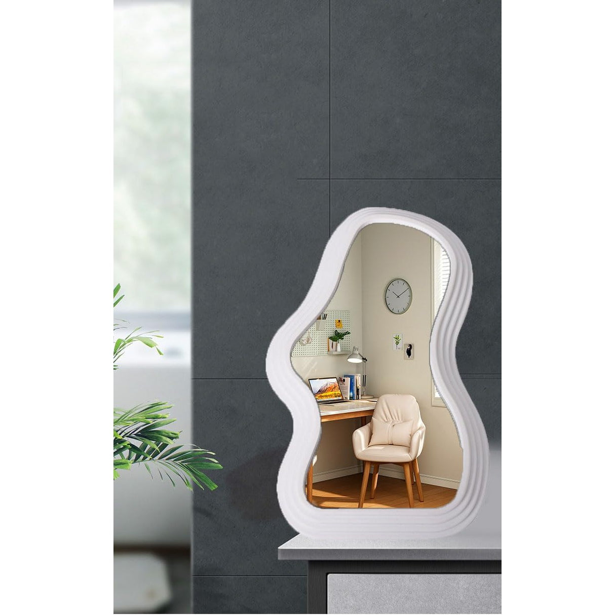 Oglinda De Perete Asimetrica | MirrorArt 1 - vivimall.ro