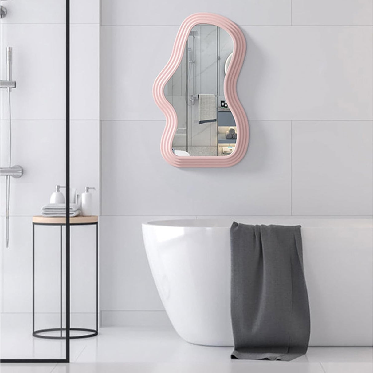 Oglinda De Perete Asimetrica | MirrorArt 1 - vivimall.ro