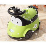 Olita Pentru Copii, +1An, Portabila, Design Masinuta Cu Capac, Model Prietenos, Non-Toxic, Compartiment Detasabil, Usor De Curatat - vivimall.ro