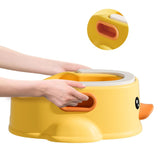 Olita Pentru Copii, +1An, Portabila, Design Ratusca, Model Prietenos, Non-Toxic, Compartiment Detasabil, Cu Maner, Usor De Curatat - vivimall.ro
