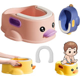 Olita Pentru Copii, +1An, Portabila, Design Ratusca, Model Prietenos, Non-Toxic, Compartiment Detasabil, Cu Maner, Usor De Curatat - vivimall.ro