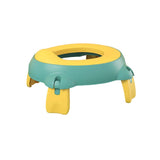 Olita Portabila,Vivimall, pentru Calatorii, Confectionata din Spuma PU, 1-6 ani, 34x32x17 cm, Verde/Galben - vivimall.ro