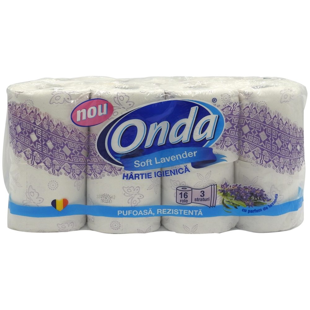 Onda Hartie Igienica 16 buc 3STR Lavanda
