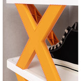Organizator de Pantofi, Vivimall, 5 Straturi, din ABS, Suport Modular, 65.5 x 24 x 26 cm, Portocaliu - vivimall.ro