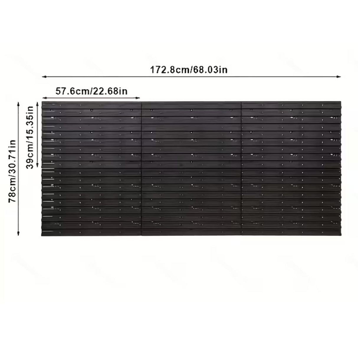 Organizator Scule Perete, Flippy, set 96 Piese, Panou Modular Multifunctional, Cutii pentru Suruburi si Piese mici, Rafturi, Suporturi si Carlige, Sistem Depozitare Unelte pentru Garaj/Atelier,172.8 X 78 cm, Negru/Rosu - vivimall.ro