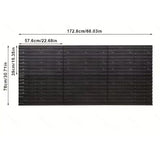 Organizator Scule Perete, Flippy, set 96 Piese, Panou Modular Multifunctional, Cutii pentru Suruburi si Piese mici, Rafturi, Suporturi si Carlige, Sistem Depozitare Unelte pentru Garaj/Atelier,172.8 X 78 cm, Negru/Rosu - vivimall.ro