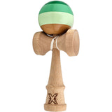 Kendama X Originala, Profesionala, Flippy, Super Sticky din Lemn, 18 cm, Verde Mix - vivimall.ro