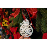 Ornament Brad De Craciun, Perlat, Rotund, Plastic