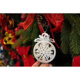 Ornament Brad De Craciun, Perlat, Rotund, Plastic