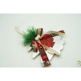 Ornament brad, Vivimall, Brad, Argintiu, Lucios, 14*17CM, Acril, Interior/ Exterior - vivimall.ro