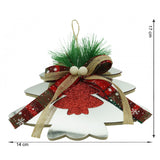 Ornament brad, Vivimall, Brad, Argintiu, Lucios, 14*17CM, Acril, Interior/ Exterior - vivimall.ro