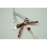 Ornament brad, Flippy, Brad, Argintiu, Lucios, 14*26CM, Acril, Interior/ Exterior - vivimall.ro