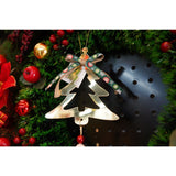 Ornament brad, Flippy, Brad, Auriu, Lucios, 15*28CM, Acril, Interior/ Exterior - vivimall.ro
