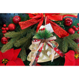 Ornament brad, Vivimall, Brad, Auriu, Lucios, 16*17CM, Acril, Interior/ Exterior - vivimall.ro
