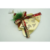 Ornament brad, Vivimall, Brad, Auriu, Lucios, 16*17CM, Acril, Interior/ Exterior - vivimall.ro