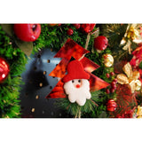 Ornament brad, Flippy, Brad cu clopotei, Rosu, Lucios, 15*20CM, Acril, Interior/ Exterior - vivimall.ro