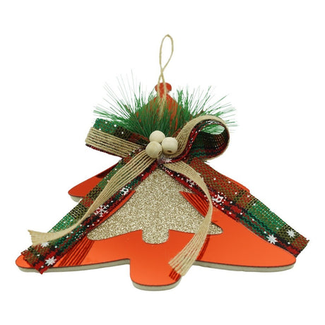 Ornament brad, Flippy, Brad, Rosu, Lucios, 14*16CM, Acril, Interior/ Exterior - vivimall.ro