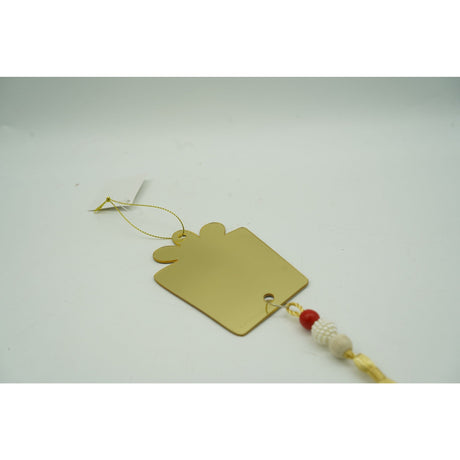 Ornament brad, Vivimall, Cadou, Auriu, Lucios, 8*25CM, Acril, Interior/ Exterior - vivimall.ro