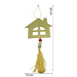 Ornament brad, Vivimall, Casa, Auriu, Lucios, 10*25CM, Acril, Interior/ Exterior - vivimall.ro