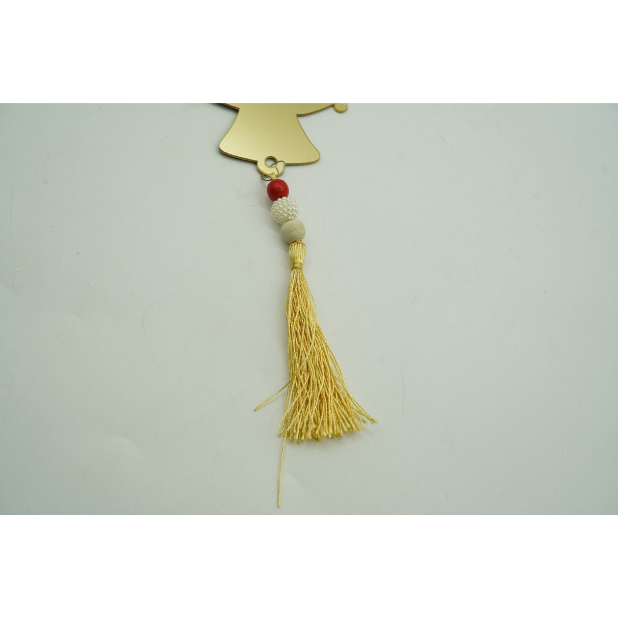 Ornament brad, Vivimall, Clopotei, Auriu, Lucios, 10*23CM, Acril, Interior/ Exterior - vivimall.ro