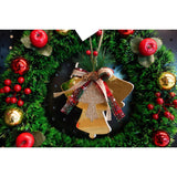 Ornament brad, Vivimall, Clopotei, Auriu, Lucios, 16*17CM, Acril, Interior/ Exterior - vivimall.ro