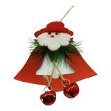 Ornament brad, Vivimall, Clopotel, Rosu, Lucios, 15*20CM, Acril, Interior/ Exterior - vivimall.ro