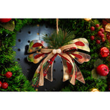 Ornament brad, Vivimall, Funda, Argintiu, Lucios, 14*15CM, Acril, Interior/ Exterior - vivimall.ro