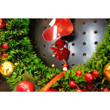 Ornament brad, Vivimall, Gheata, Om de zapada, Rosu, Lucios, 10*28CM, Acril, Interior/ Exterior - vivimall.ro