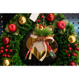 Ornament brad, Vivimall, Inima, Auriu, Lucios, 15*16CM, Acril, Interior/ Exterior - vivimall.ro
