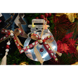 Ornament brad, Vivimall, Om de zapada, Argintiu, Lucios, 14*26CM, Acril, Interior/ Exterior - vivimall.ro